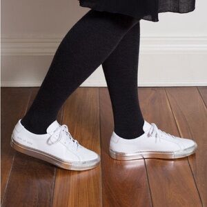 Common Projects Achilles Low White / Silver Sole